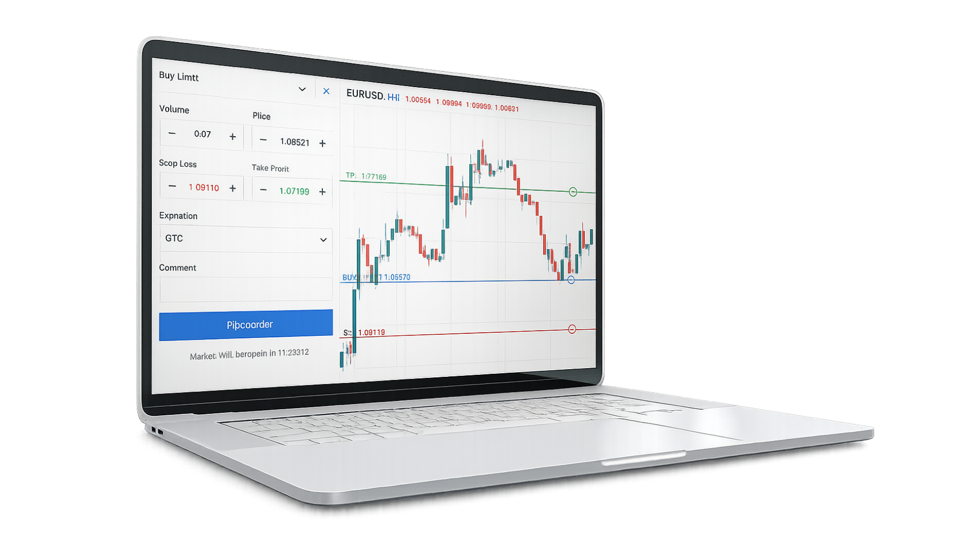 MetaTrader 5 trading platform interface