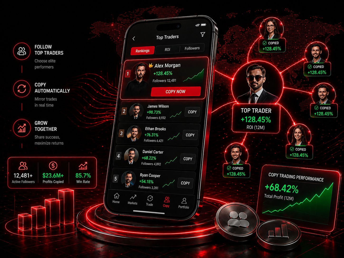 Copy trading banner