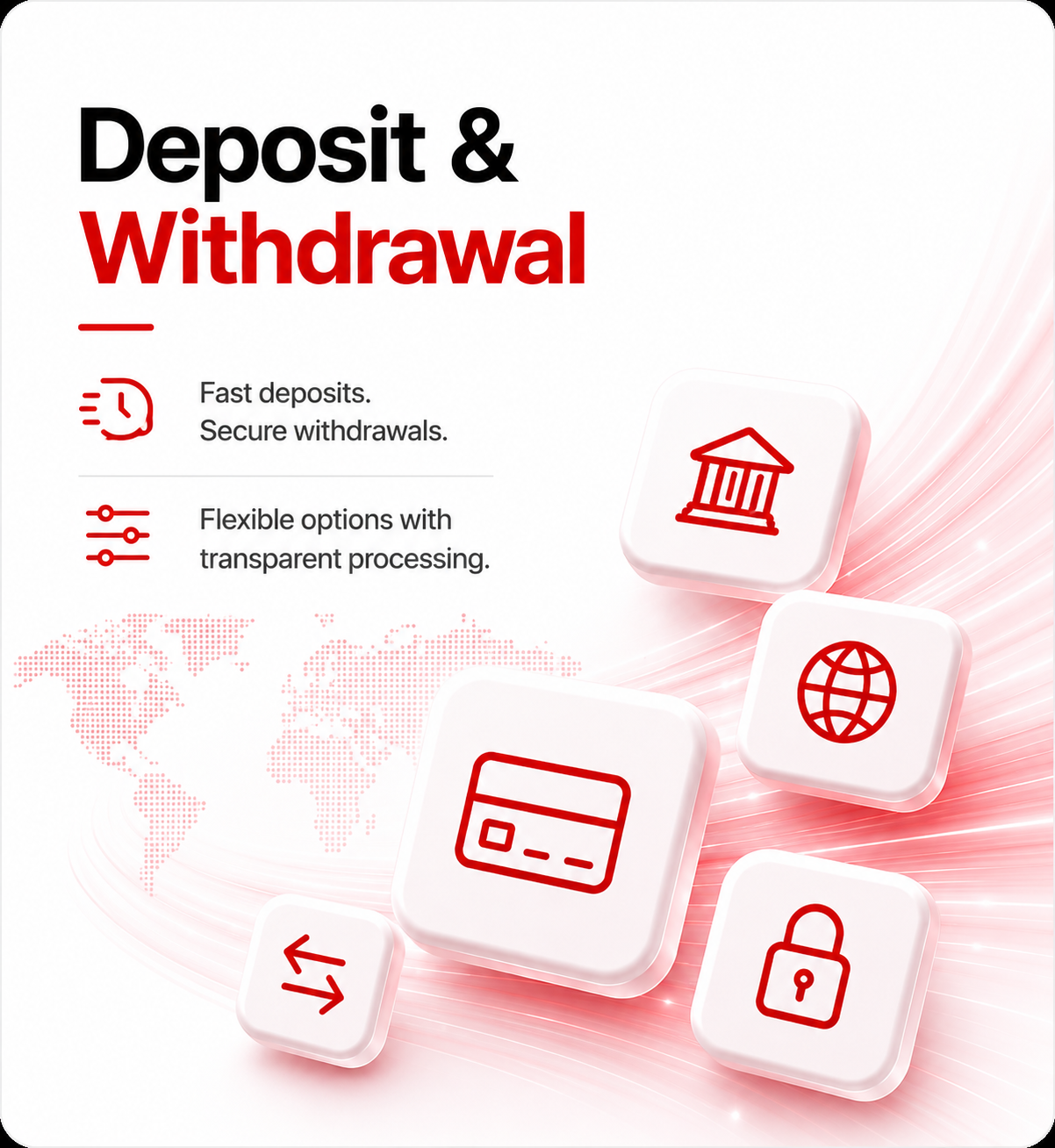 Deposit and Withdrawal Mobile